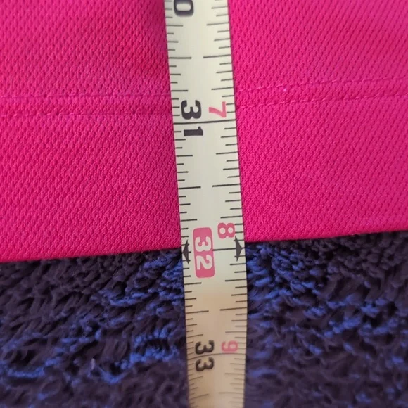 Nike Golf| Red Travistock Cup Athletic Dry Fit Short Sleeved Polo - Picture 8 of 12